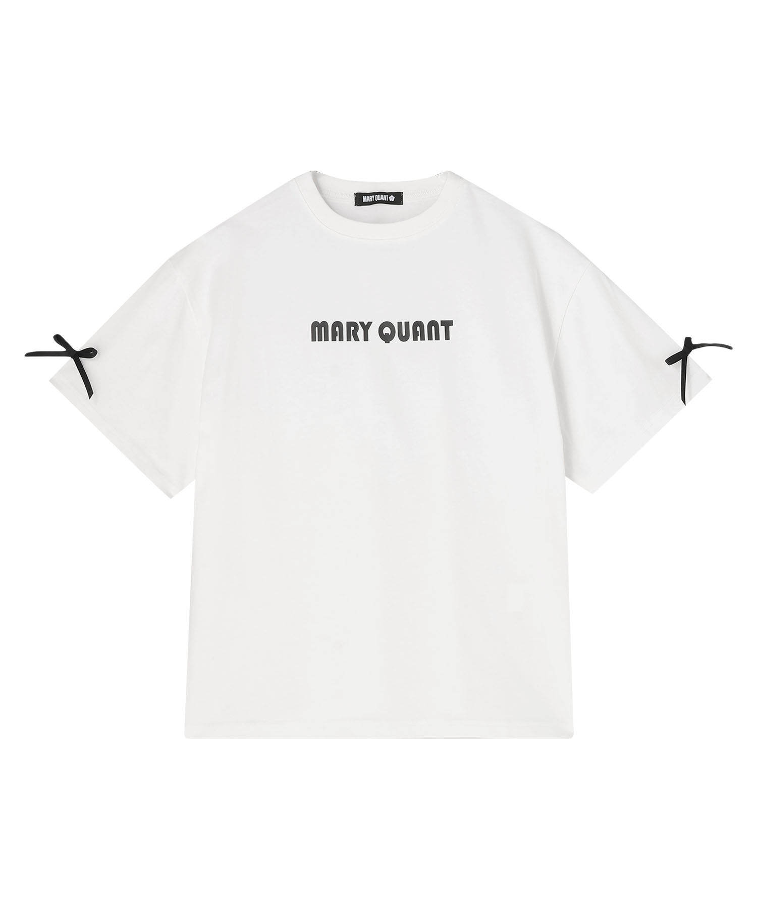 MARY QUANT「リボンロゴビッグ Tシャツ」|Tシャツ・カットソー|