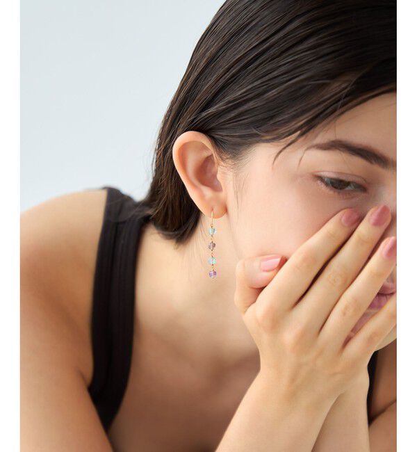 ete「ナチュラルストーン ピアス」|ピアス|