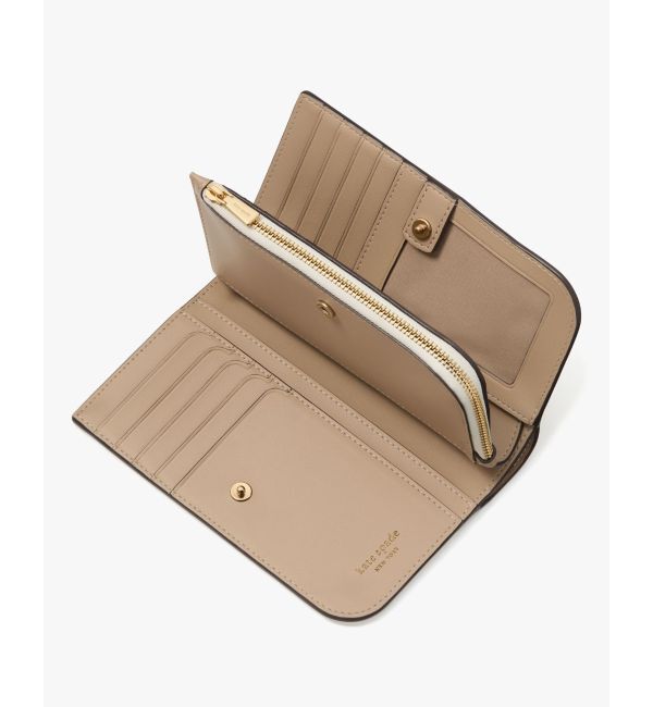 kate spade new york「デヴィン カラーブロック ミディアム バイフォールド ウォレット」|財布|