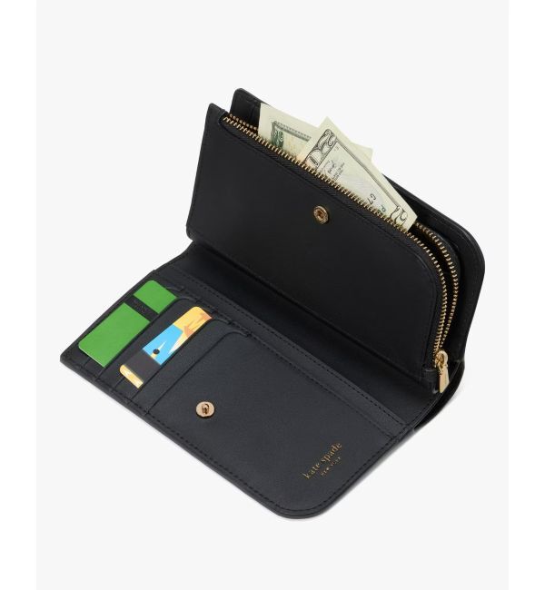 kate spade new york「デヴィン カラーブロック ミディアム バイフォールド ウォレット」|財布|