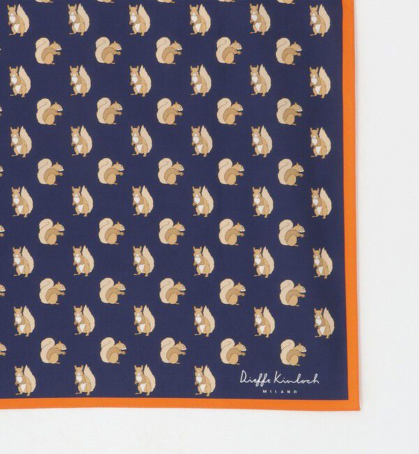 UNITED ARROWS green label relaxing「＜Dieffe Kinloch＞コットン プリント ハンカチ」|ハンカチ|