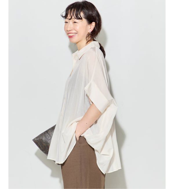 journal standard L'essage「《予約》ライトローンドルマンシャツ」|シャツ・ブラウス|