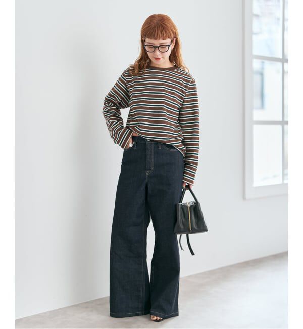 Spick and Span「マルチボーダーTシャツ」|Tシャツ・カットソー|