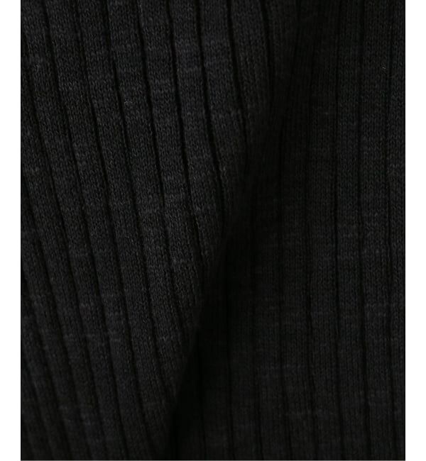 Spick and Span「袖フリルシアーリブニットプルオーバー」|ニット・セーター|