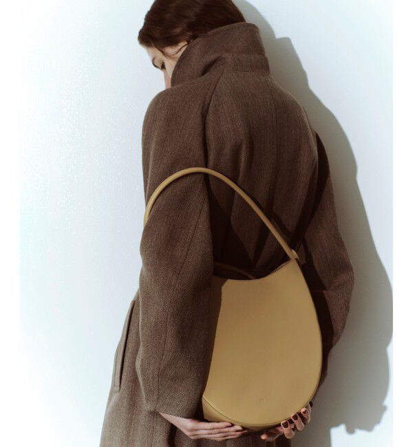 ADAM ET ROPE'「【PFT】Tamago Medium バッグ」|ショルダー・メッセンジャー|キャメル(25)