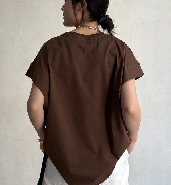  「【WEB限定】タックスリーブロゴTEE」|Tシャツ・カットソー|