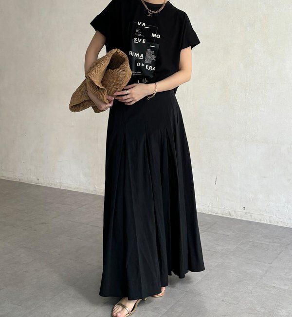  「【WEB限定】タックスリーブロゴTEE」|Tシャツ・カットソー|