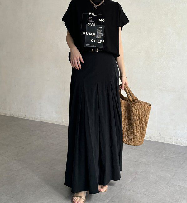  「【WEB限定】タックスリーブロゴTEE」|Tシャツ・カットソー|