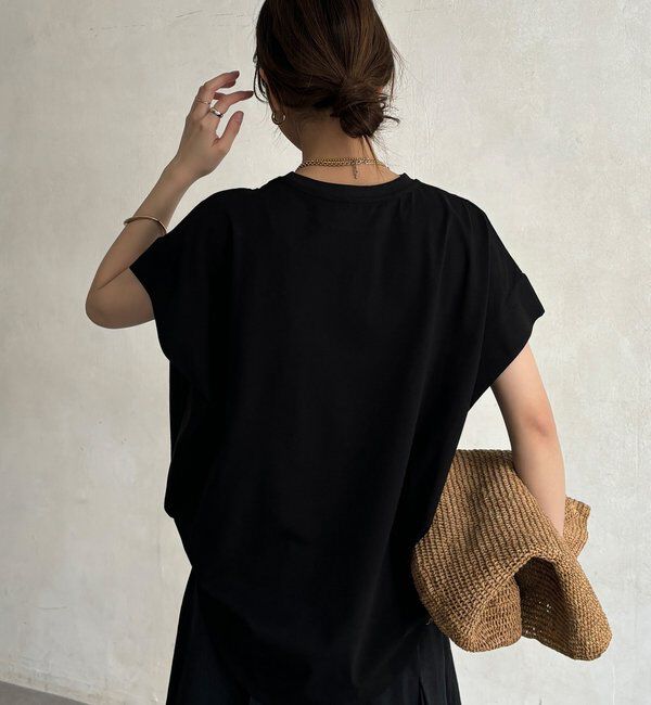  「【WEB限定】タックスリーブロゴTEE」|Tシャツ・カットソー|