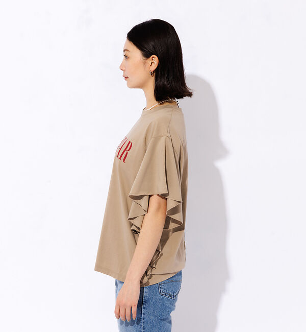 Rouge vif「＜別注＞【MICA&DEAL /マイカアンドディール】ロゴTシャツ / フレアス」|Tシャツ・カットソー|