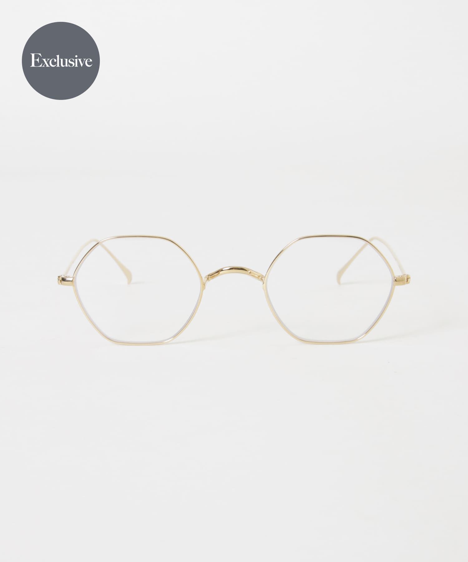 URBAN RESEARCH「『別注』KANEKO OPTICAL&times;URBAN RESEARCH　URA-9」|メガネ|ゴールド