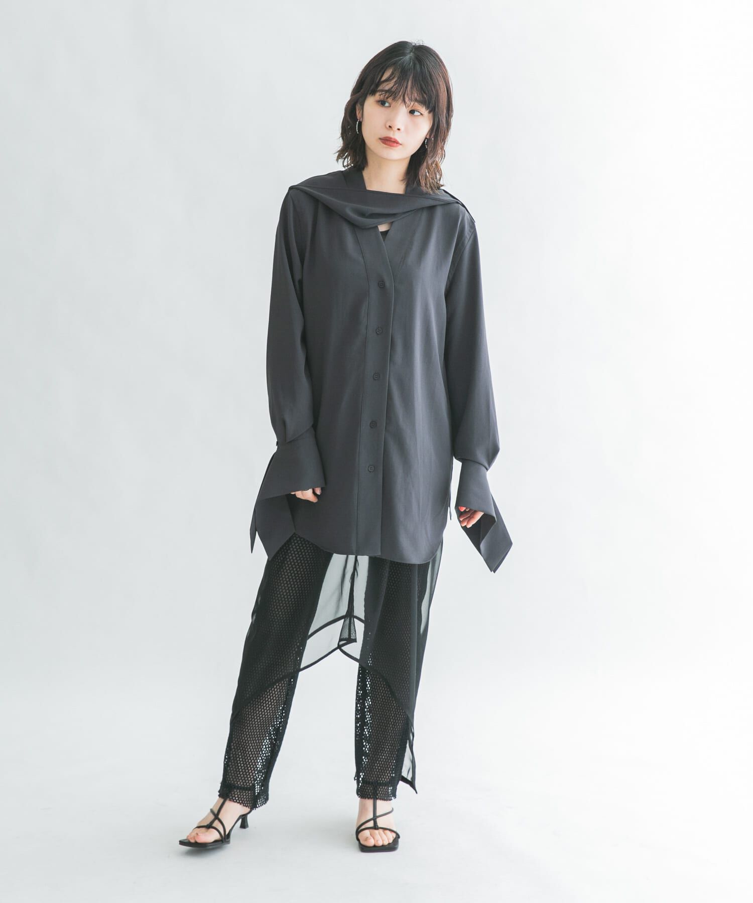  「メッシュフレアパンツ」|その他|