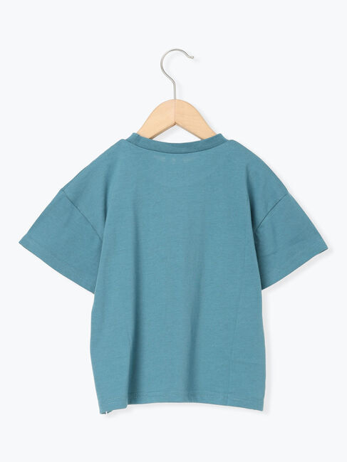 Samansa Mos2 Lagom「【吸水速乾】サメ刺繍Tシャツ」|Tシャツ・カットソー|