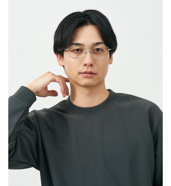  「ウェリントン型 メガネ | メタル 軽量 鼻パッド 眼鏡 伊達めがね 度付き Zoff｜CLASSIC レンズ交換券付」|メガネ|