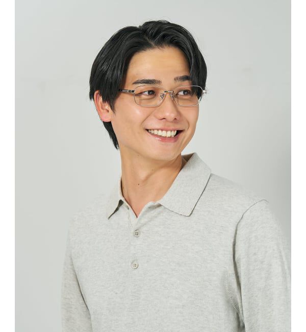  「 ウェリントン型 メガネ | 軽量 眼鏡 伊達めがね メタル BASIC METAL (ベーシックメタル) レンズ交換券付」|メガネ|