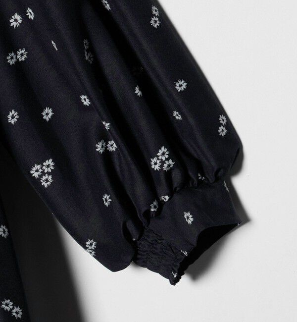 UNITED ARROWS「フラワー プリント ティアード チュニック」|シャツ・ブラウス|