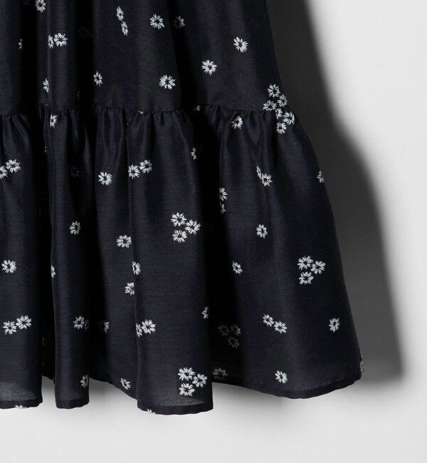 UNITED ARROWS「フラワー プリント ティアード チュニック」|シャツ・ブラウス|