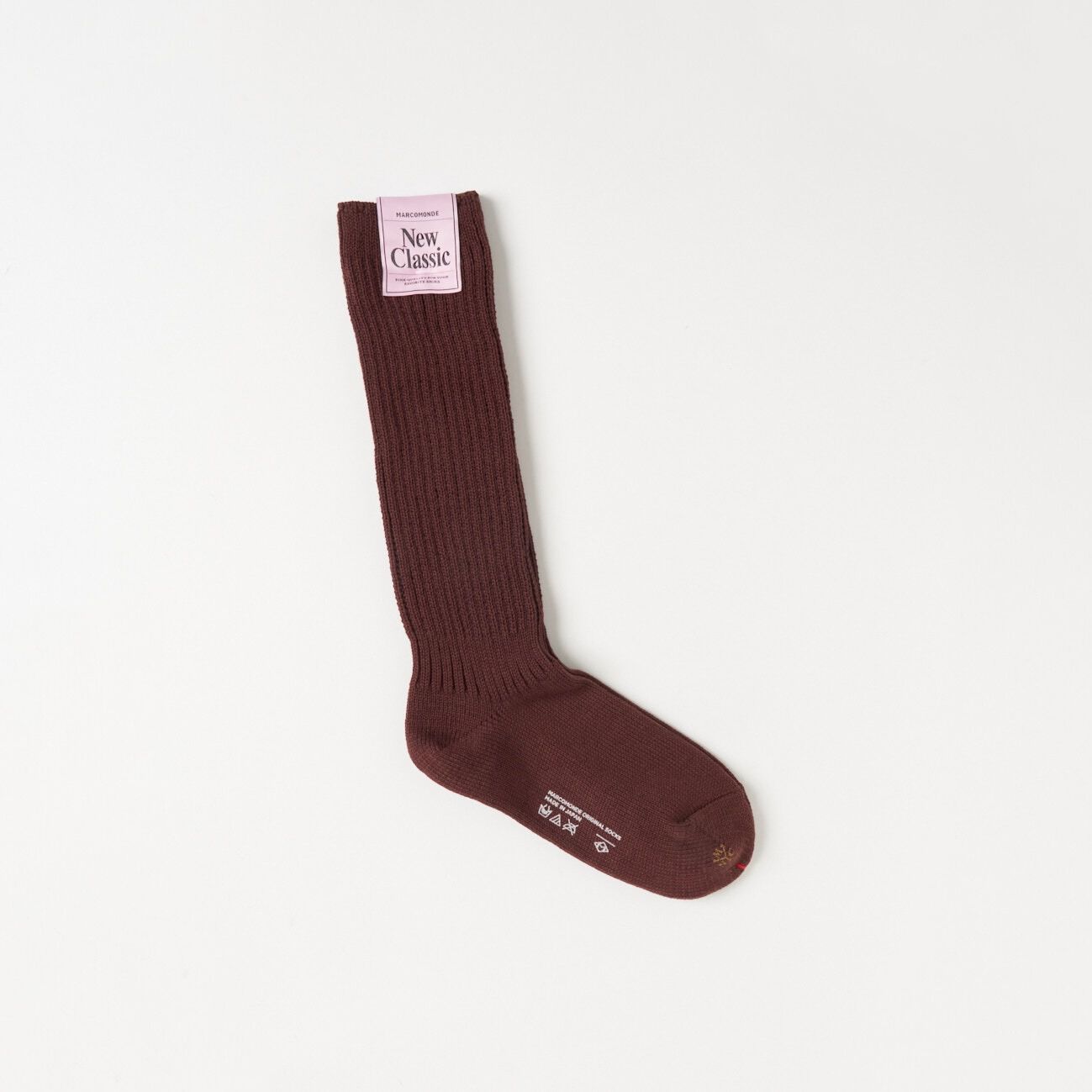  「MARCOMONDE COTTON LOOSE SOCKS」|ソックス|ブラウン