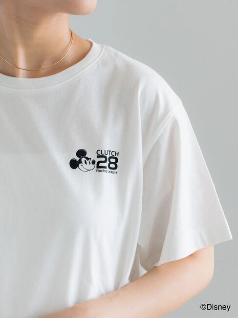 Te chichi「【Disney】MICKEY/ロゴプリントTシャツ」|Tシャツ・カットソー|