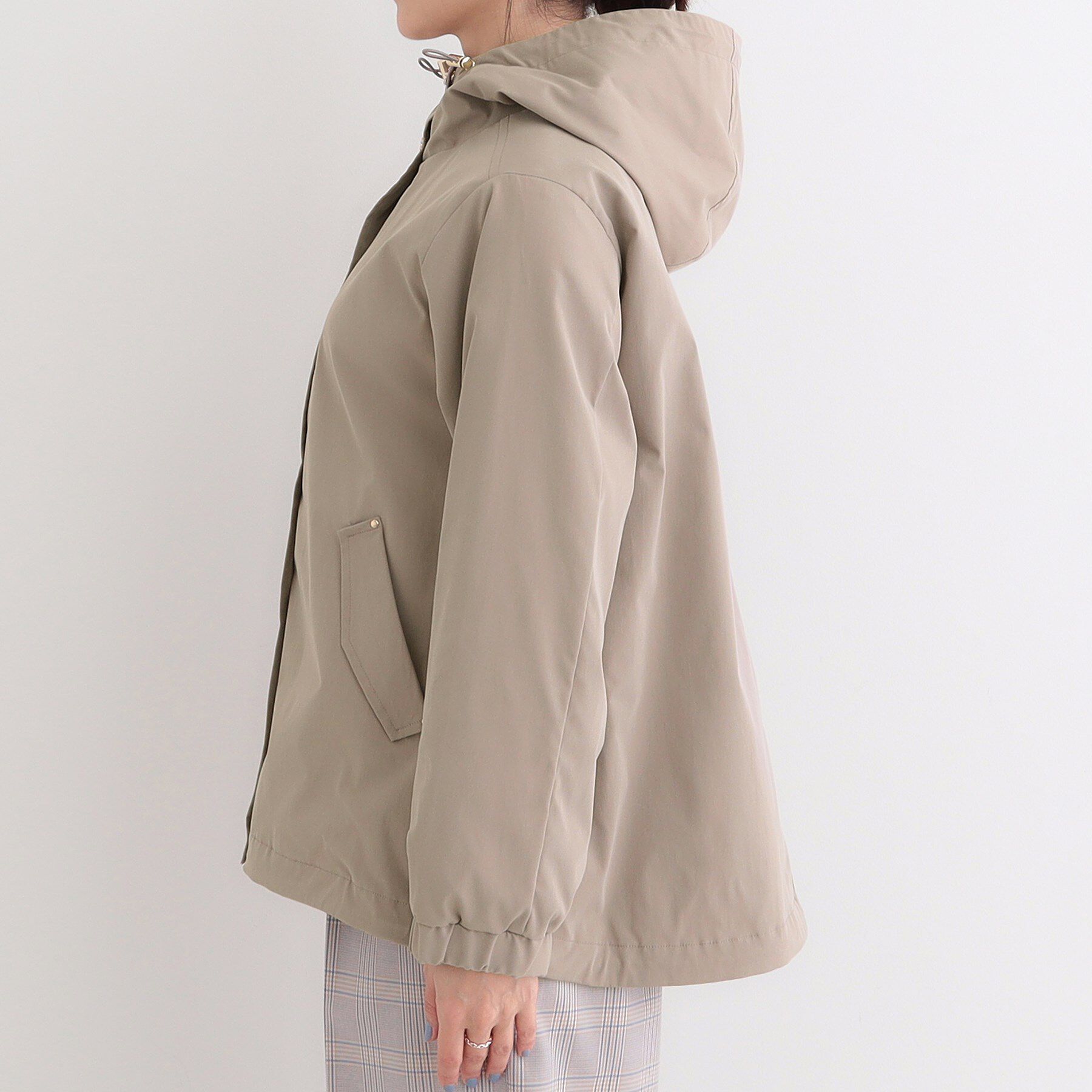 SHOO･LA･RUE「【防花粉/高レビュー】きれいもかっこいいも叶える 欲張りマウンテンパーカ」|ブルゾン・スタジャン|