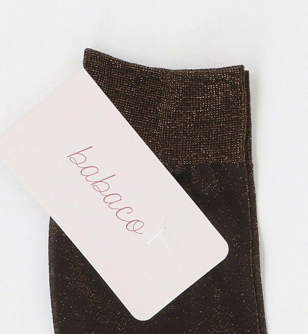 UNITED ARROWS「＜babaco＞シアー ソックス」|ソックス|