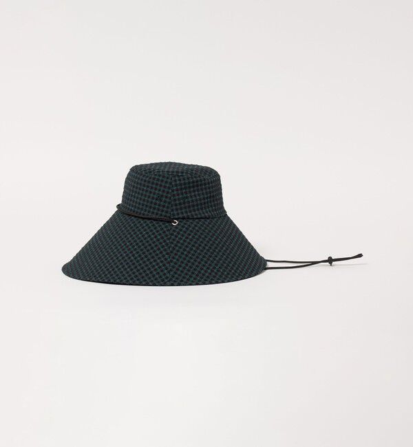 UNITED ARROWS「＜TAARA＞チェック ガーデン ハット」|ハット|