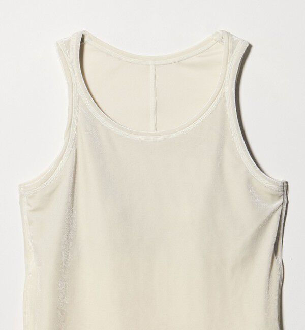 UNITED ARROWS「＜TAARA＞ベロア タンクトップ」|タンクトップ|