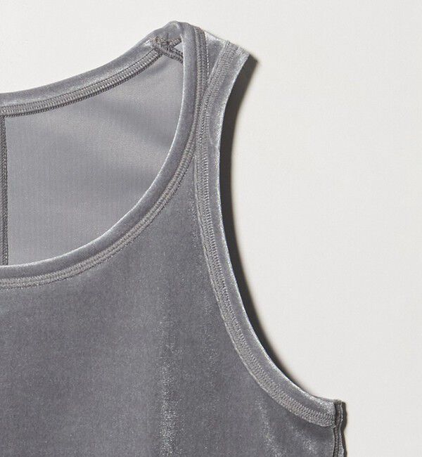 UNITED ARROWS「＜TAARA＞ベロア タンクトップ」|タンクトップ|