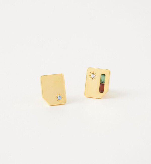 UNITED ARROWS green label relaxing「＜anisotea＞ Sign Stone イヤリング」|イヤリング|