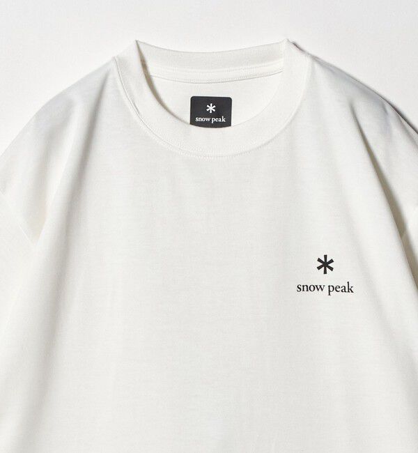 UNITED ARROWS green label relaxing「＜snow peak＞スタンダード ロゴ Tシャツ」|Tシャツ・カットソー|