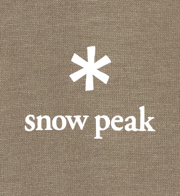 UNITED ARROWS green label relaxing「＜snow peak＞スタンダード ロゴ Tシャツ」|Tシャツ・カットソー|