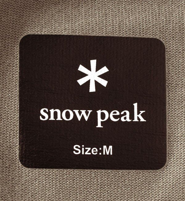 UNITED ARROWS green label relaxing「＜snow peak＞スタンダード ロゴ Tシャツ」|Tシャツ・カットソー|