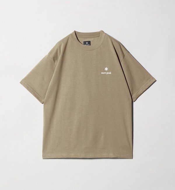 UNITED ARROWS green label relaxing「＜snow peak＞スタンダード ロゴ Tシャツ」|Tシャツ・カットソー|
