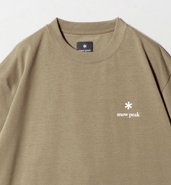 UNITED ARROWS green label relaxing「＜snow peak＞スタンダード ロゴ Tシャツ」|Tシャツ・カットソー|