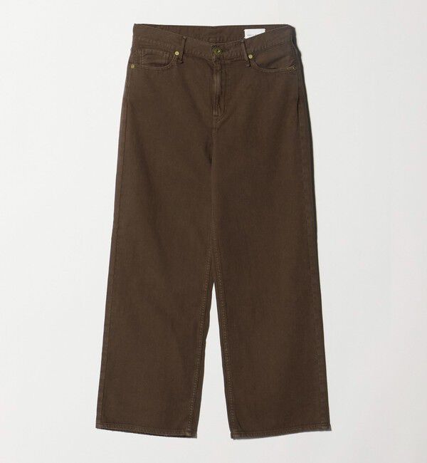 BEAUTY&YOUTH UNITED ARROWS「【別注】＜upper hights＞THE NIECE MID RISE ライトオンス デニムパンツ/ミディアムブラウン」|デニム|