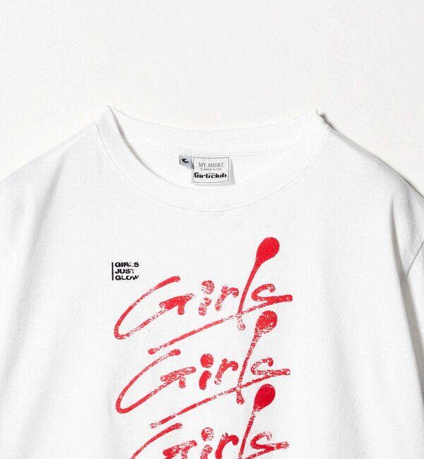 BEAUTY&YOUTH UNITED ARROWS「＜Girls Department Club＞プリント ノット Tシャツ」|Tシャツ・カットソー|
