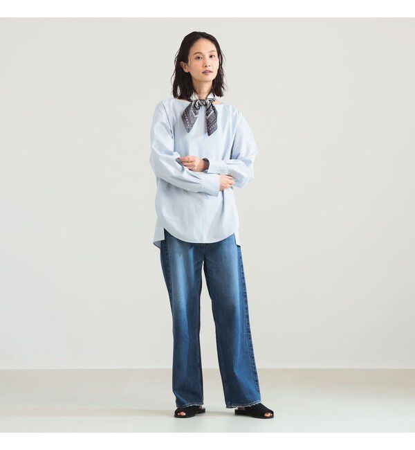 Demi-Luxe BEAMS 「ボートネック シャツ」|シャツ・ブラウス|