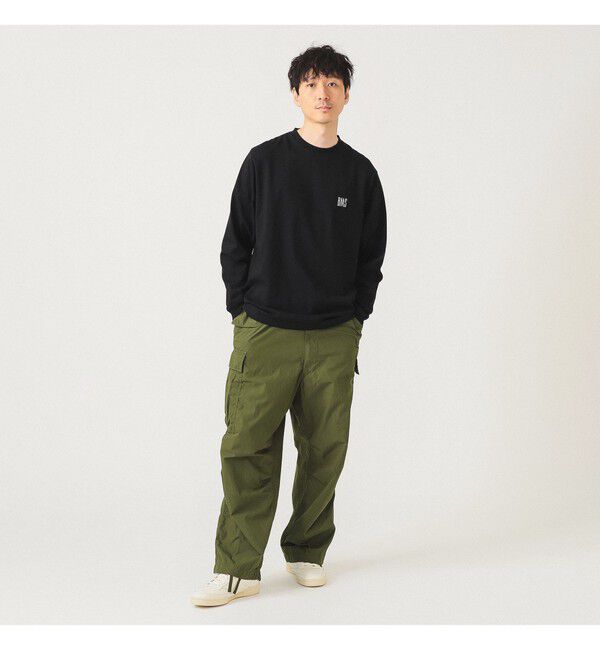 BEAMS「BMSロゴ ロングスリーブ Tシャツ」|Tシャツ・カットソー|