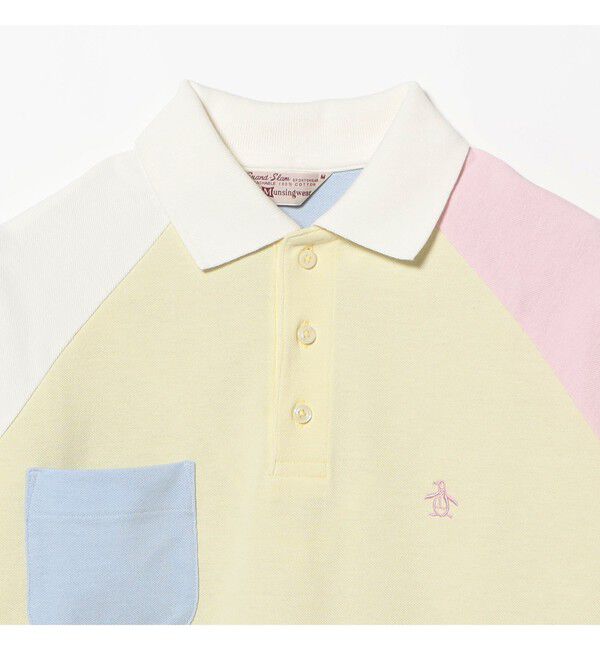 BEAMS PLUS「【別注】Munsingwear / Golf Polo Shirt PANEL」|ポロシャツ|