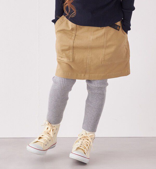 SHIPS any「【SHIPS any別注】ROKX:〈ストレッチ〉ツイル マウンテンスカート<KIDS>◇」|スカート|