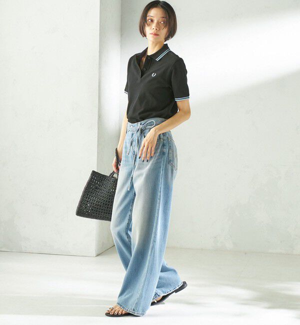 SHIPS for women「FRED PERRY:G3600 TWIN TIPPED SHIRTS」|ポロシャツ|