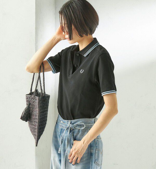 SHIPS for women「FRED PERRY:G3600 TWIN TIPPED SHIRTS」|ポロシャツ|