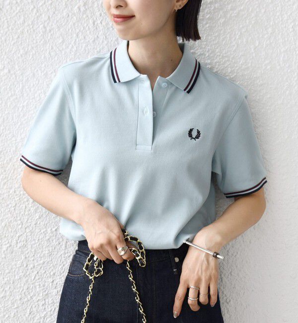 SHIPS for women「FRED PERRY:G3600 TWIN TIPPED SHIRTS」|ポロシャツ|