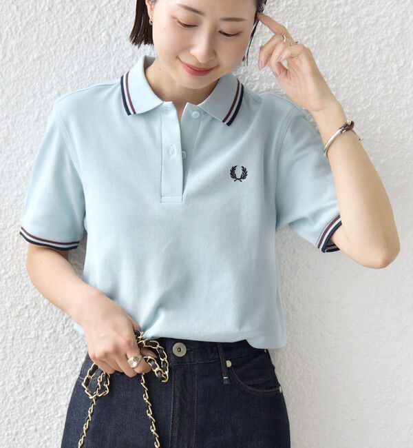 SHIPS for women「FRED PERRY:G3600 TWIN TIPPED SHIRTS」|ポロシャツ|