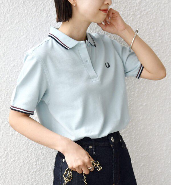 SHIPS for women「FRED PERRY:G3600 TWIN TIPPED SHIRTS」|ポロシャツ|