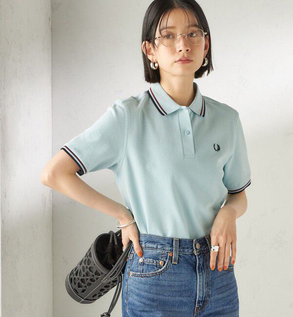 SHIPS for women「FRED PERRY:G3600 TWIN TIPPED SHIRTS」|ポロシャツ|