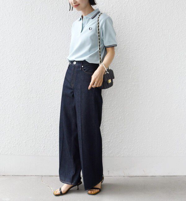 SHIPS for women「FRED PERRY:G3600 TWIN TIPPED SHIRTS」|ポロシャツ|