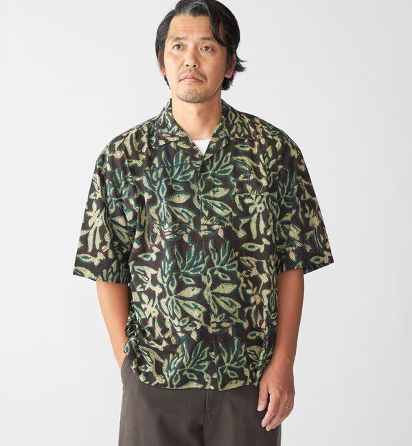 SHIPS「BENCH MARKING SHIRTS: インディアン バティック ショートスリーブ シャツ」|シャツ・ブラウス|