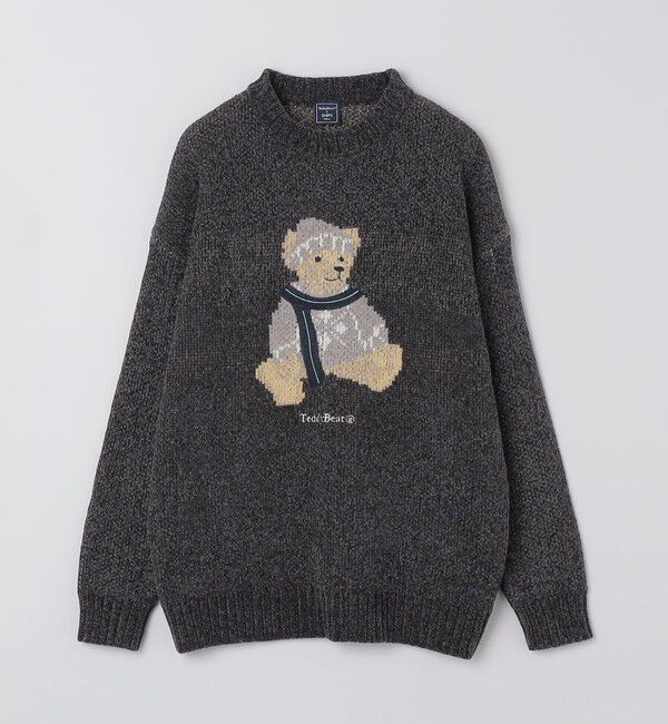SHIPS Colors 「SHIPS Colors:〈洗濯機可能〉TeddyBear(R) ジャカード モール ニット◇」|ニット・セーター|