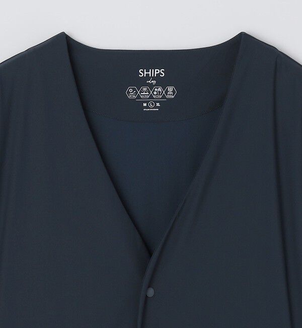 SHIPS Colors 「SHIPS Colors:〈UVカット・接触冷感・吸水速乾〉 クールタッチ カーディガン」|カーディガン|